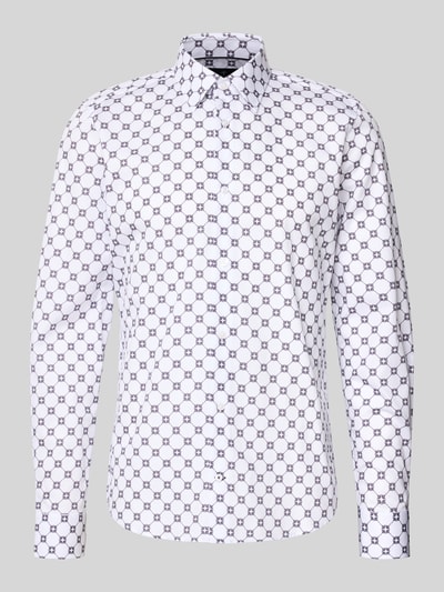 JOOP! Collection Koszula biznesowa męska JOOP! Collection;Czysta bawełna;Krój slim fit;Model ‘Pierce’;Kołnierzyk typu kent;Listwa guzikowa na całej długości;Długość tyłu w rozmiarze 40: 77 cm;Szerokość ramion w rozmiarze 40: 44 cm;Długość rękawa w rozmiarze 40: 67 cm Jasnośliwkowy 2