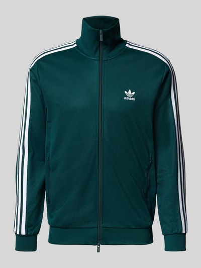 adidas Originals Sweatjacke mit Label-Stitching Dunkelgruen 2
