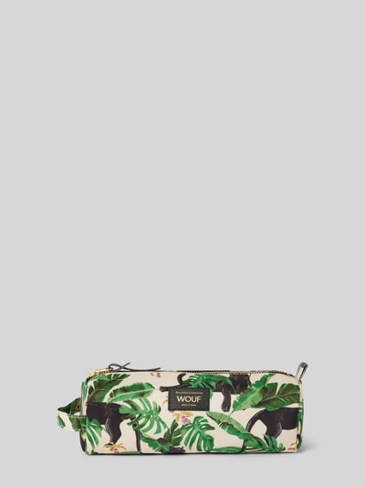 WOUF Pouch met all-over motief, model 'Yucata' Groen - 1