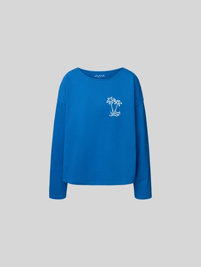Juvia Longsleeve mit Rundhalsausschnitt Blau 2