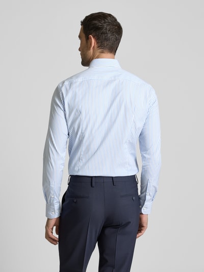 BOSS Slim Fit Business-Hemd mit Kentkragen Modell 'Hank' Bleu 5