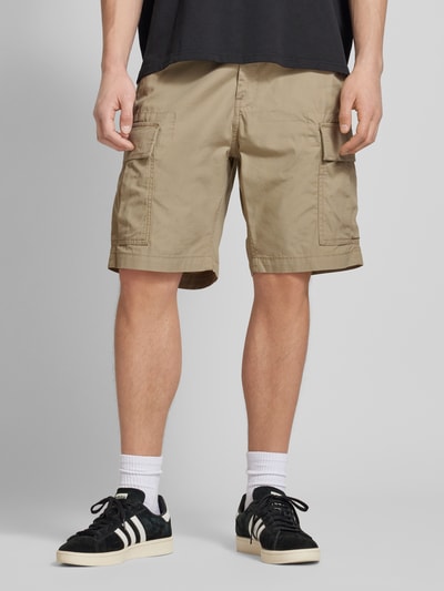 Levi's® Regular Fit Cargoshorts mit Gürtelschlaufen Modell 'CARRIER' Beige 4