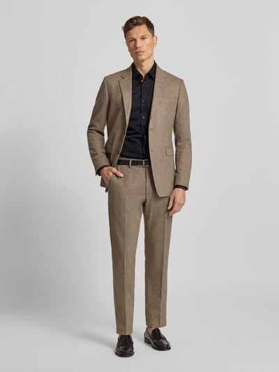 BOSS Regular Fit Businesshemd aus reiner Baumwolle Modell 'JOE' Black 1