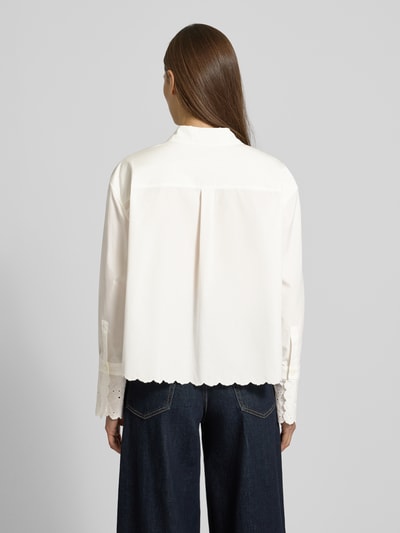Weekend Max Mara Bluzka koszulowa o kroju Oversized z czystej Bawełny Model 'NEUTRO' Biały 5