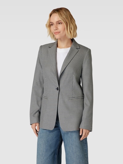 Tommy Hilfiger Blazer mit Hahnentrittmuster und Reverskragen Mittelgrau 4