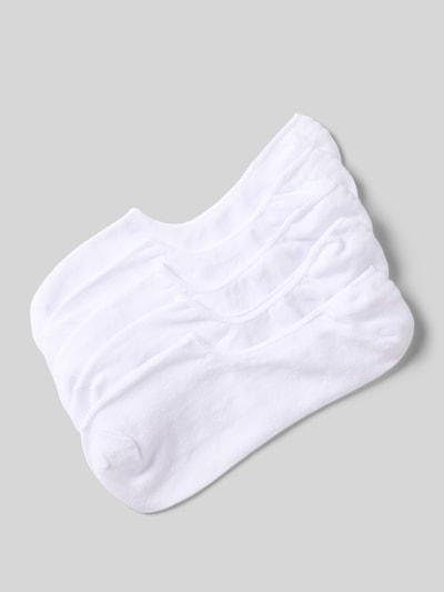Jack & Jones Füßlinge mit elastischem Bund im 5er-Pack Weiss 1