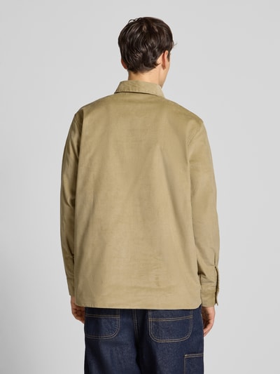 Dickies Regular Fit Freizeithemd mit Kentkragen Khaki 5