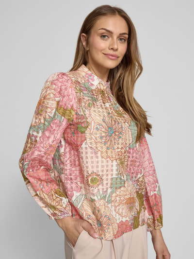 Rich & Royal Blouseshirt met opstaande kraag Roze - 3