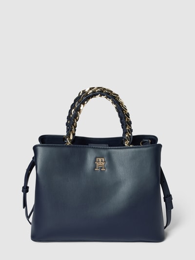 Tommy Hilfiger Tote Bag mit Henkeln in metallic Modell 'FEMININE' Marine 2