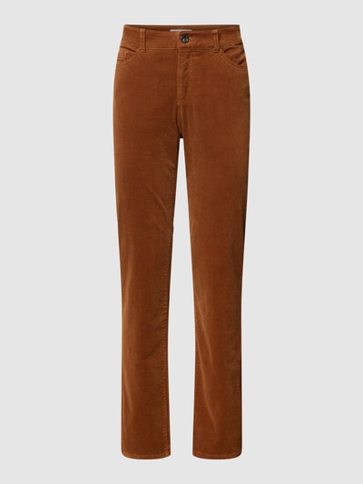 Christian Berg Woman Stoffen broek met 5-pocketmodel Cognac - 2