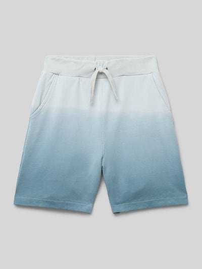 Name It Szorty z dzianiny dresowej o kroju regular fit z wpuszczanymi kieszeniami model ‘HAKKI’ Trzcinowy 1