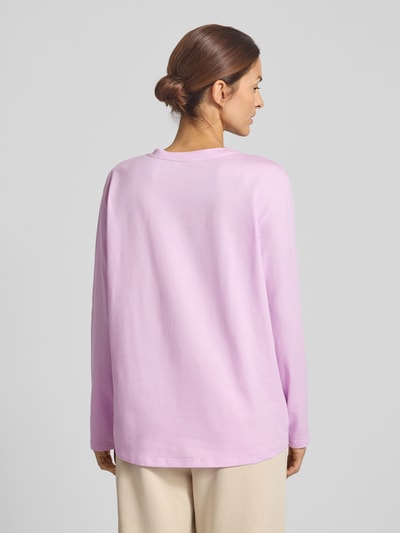 Schiesser Bluzka z długim rękawem z dekoltem okrągłym Jasnofioletowy 5