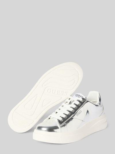 Guess Sneaker mit Label-Details Modell 'ELBINA' Silber 4