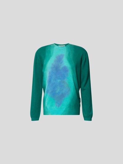 Marni Pullover mit Rundhalsausschnitt Dunkelgrün 2