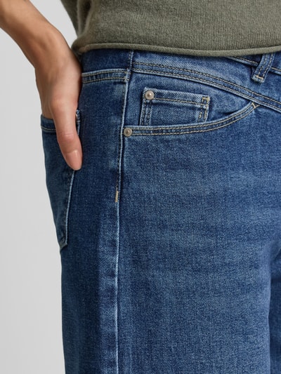Christian Berg Woman Barrel Jeans mit Eingrifftaschen Marine Melange 3