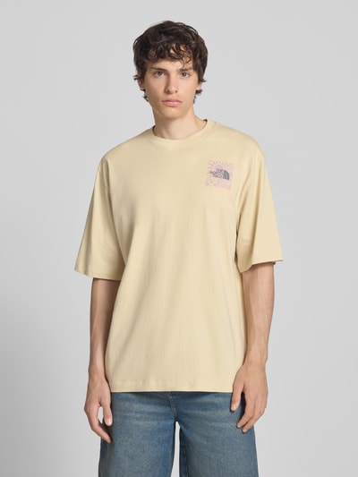 The North Face Oversized T-Shirt mit Logo-Print Offwhite 4