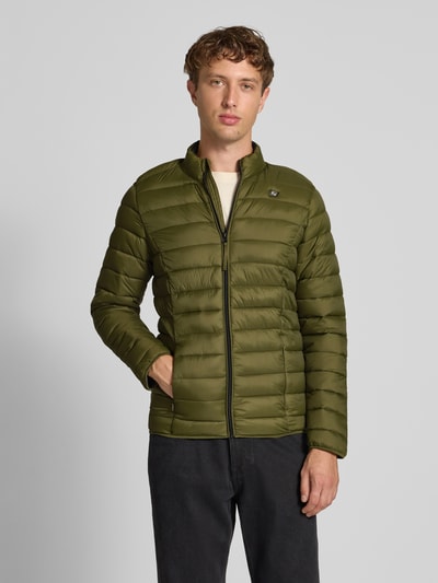 Blend Steppjacke mit Stehkragen Modell 'Romsey' Oliv 4