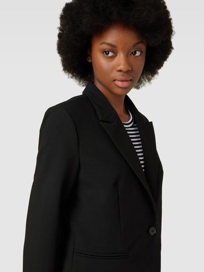 YAS Blazer mit Leistentaschen Modell 'BELLA' Black 3