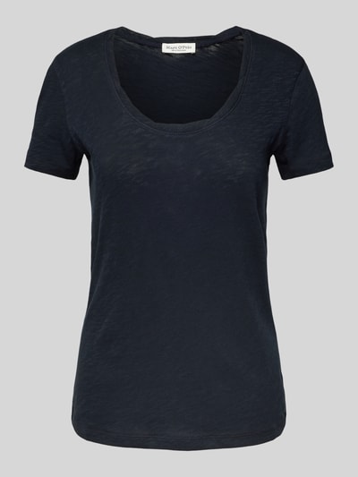 Marc O'Polo Shaped Fit T-Shirt aus reiner Baumwolle  Marine 2