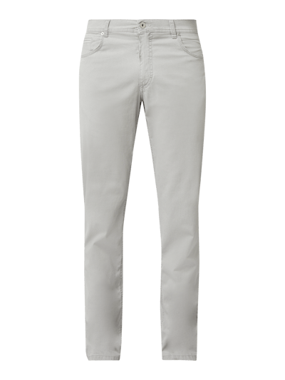 Brax Regular fit broek met stretch  Steengrijs - 2