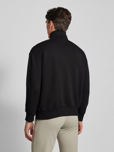 CK Calvin Klein Sweatshirt mit Label-Print Modell 'NANO' Black 5