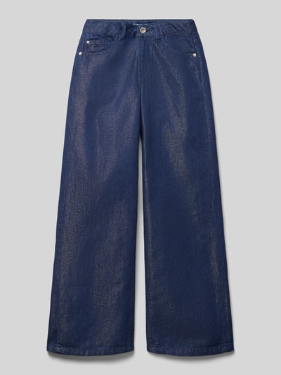 Garcia Wide Fit Jeans mit 5-Pocket-Design Dunkelblau 1