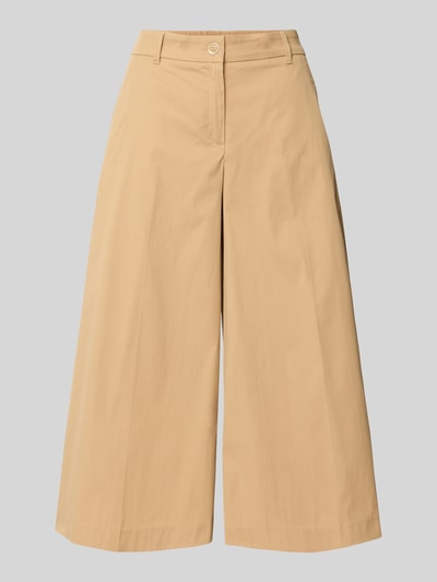 Produktfoto, Regular Fit Culotte aus Baumwoll-Mix Modell 'MELLI' von Brax, efekt: jednolity kolor, wykończenie materiału: popelina, mieszanka bawełny