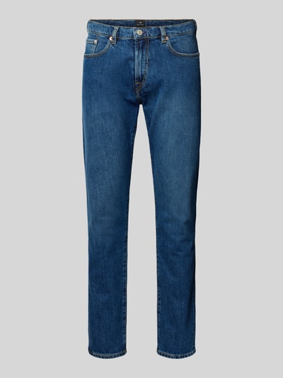 Paul Smith Tapered Fit Jeans mit Eingrifftaschen Marine 2
