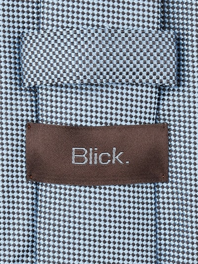 Blick Krawatte aus reiner Seide (7 cm) Blau 2
