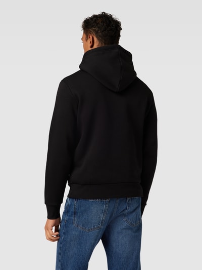 CK Calvin Klein Hoodie met labelprint, model 'CAMO' Zwart - 5