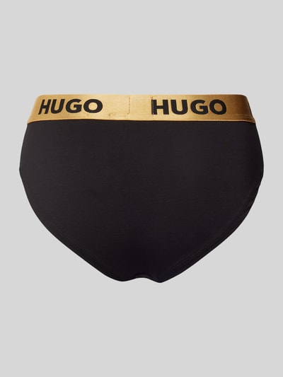 HUGO Slip met elastische band met logo Goud gemêleerd - 3