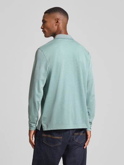 RAGMAN Regular fit poloshirt met borstzak Mintgroen - 5