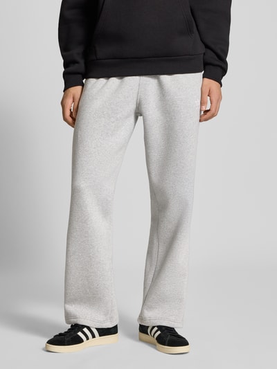 adidas Originals Spodnie dresowe z elastycznym ściągaczem Jasnoszary melanż 4