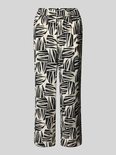 s.Oliver RED LABEL Relaxed Fit Culotte aus Viskose-Mix BLACK 2