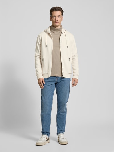 JOOP! Collection Sweatjack met capuchon, model 'Baldo' Beige - 1