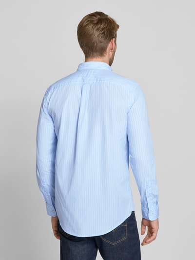Tommy Hilfiger Body Fit Freizeithemd aus reiner Baumwolle Bleu 5