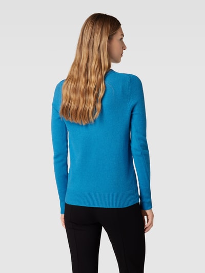 Christian Berg Woman Strickpullover mit Rundhalsausschnitt Blau 5