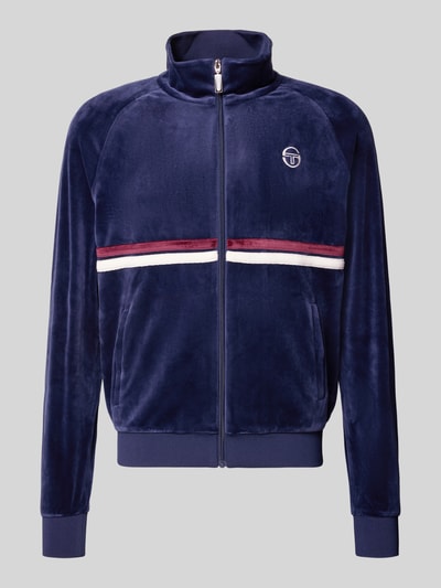 SERGIO TACCHINI Sweatjacke mit Stehkragen Modell 'DALLAS' Marine 2
