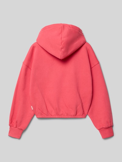 Garcia Regular fit hoodie met logoprint Rood - 3