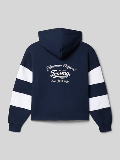 Tommy Hilfiger Teens Regular Fit Hoodie aus Baumwoll-Mix Marine 3