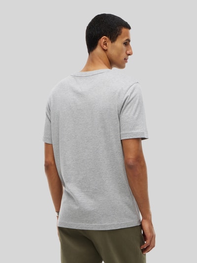 Tommy Hilfiger Regular Fit T-Shirt aus reiner Baumwolle Hellgrau Melange 5