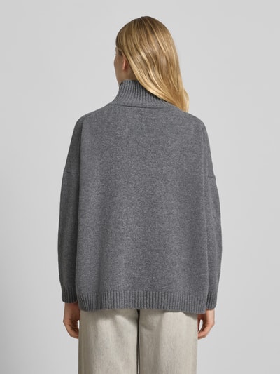 Weekend Max Mara Golf o kroju oversized z czystej żywej wełny model ‘BORGIA’ Antracytowy 5