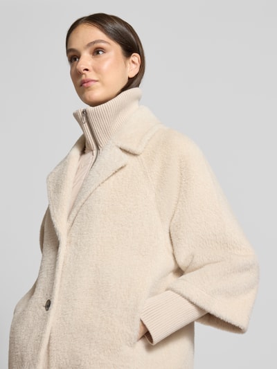Tom Tailor Regular Fit Webpelzjacke im 2-in-1-Look Beige 3
