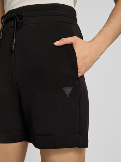 Guess Activewear Korte broek met elastische band, model 'ELLY' Zwart - 3