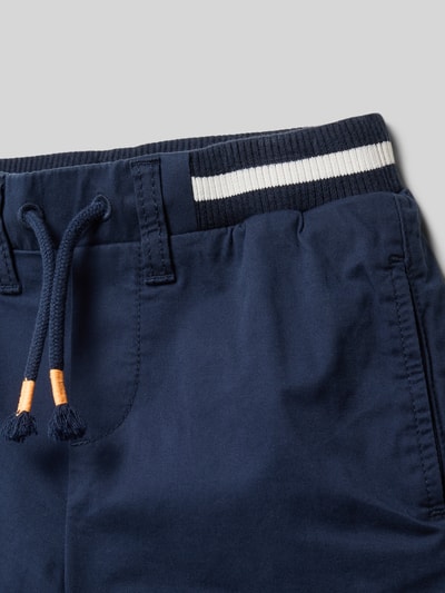 s.Oliver RED LABEL Regular Fit Sweatshorts aus Baumwoll-Mix Marine 2