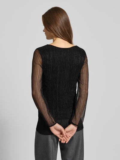 ZABAIONE Blouse met ronde hals Zwart - 5