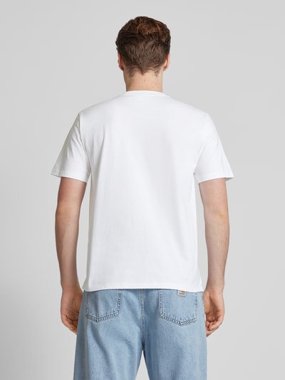 Carhartt Work In Progress T-Shirt mit Label-Print Weiss 5