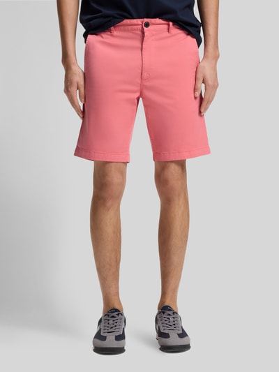 BOSS Orange Slim Fit Chinoshorts aus Baumwoll-mix Pink 4