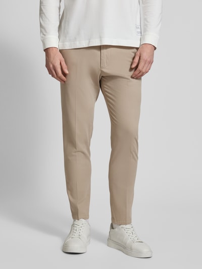 Drykorn Stoffhose mit französischen Eingrifftaschen Modell 'AJEND' Beige 4