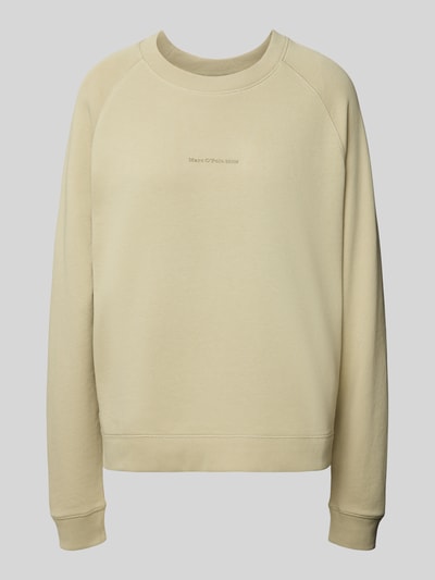 Marc O'Polo Denim Oversized Sweatshirt mit Label-Print Schilf 2